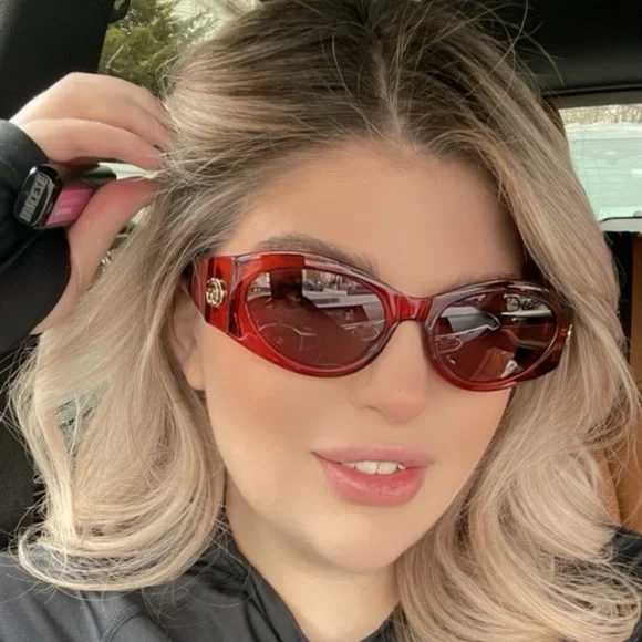 NEW GUCCI GG1401S 003 BURGUNDY BROWN AUTHENTIC SUNGLASSES - Picture 2 of 16